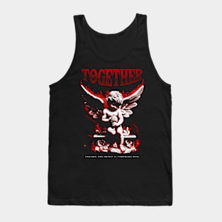 Together Cupid Statue Tank Top